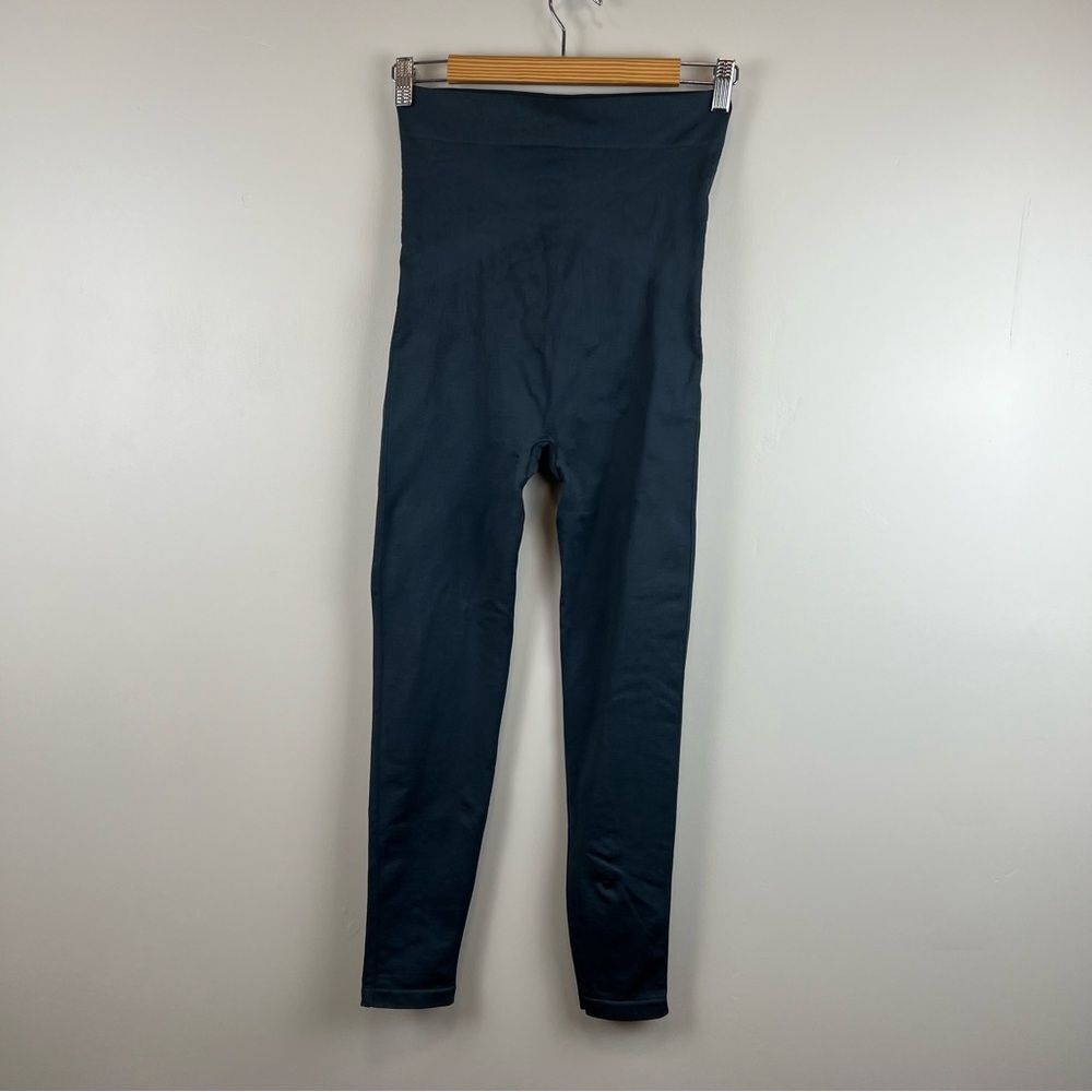 Blanqi Everyday Maternity Belly Support Size Medium Leggings Women Steel Blue - Picture 6 of 7